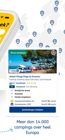ANWB Camping by PiNCAMP iPhone screenshot 3