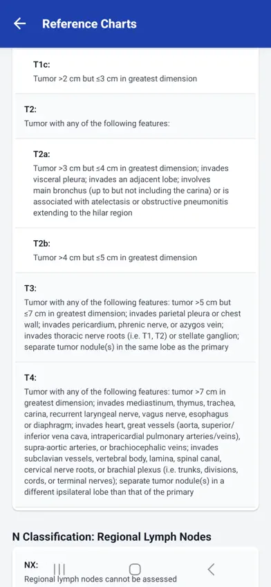 Lung Cancer Staging v9 screenshot 5