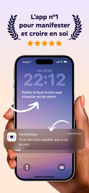 Parenthèse : Pensée positive screenshot 1