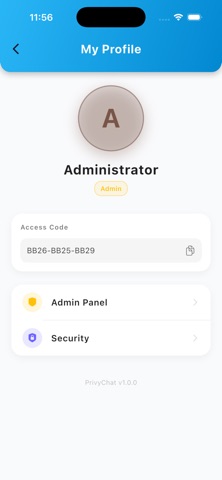 Privy-Chat screenshot