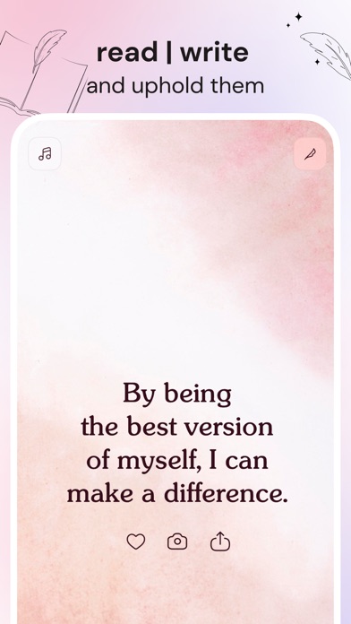 Self Love - Daily Affirmations Screenshot