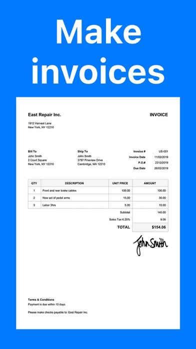 Invoice Maker: Easy Estimatesのおすすめ画像4