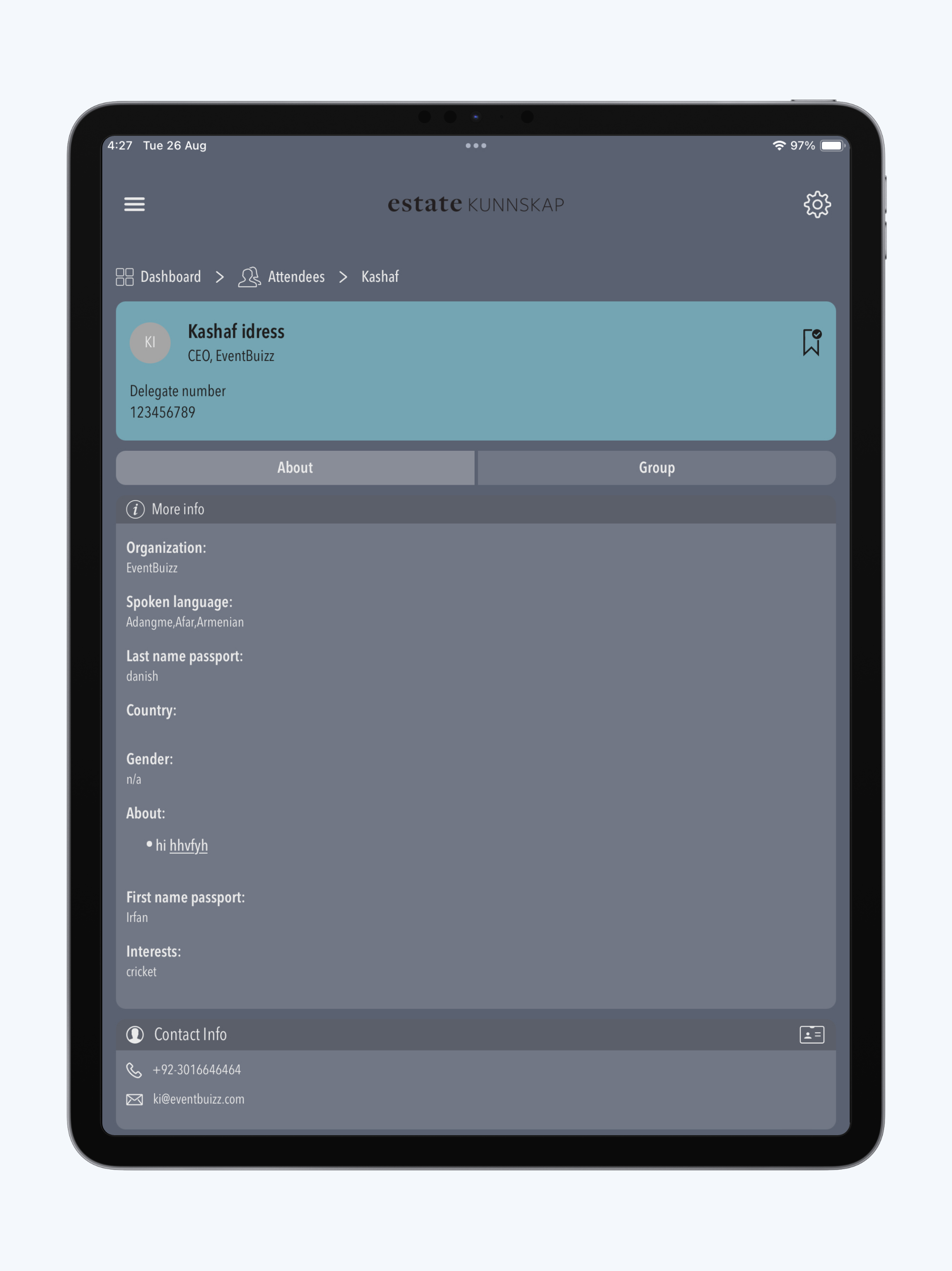 Estate kunnskap screenshot 12