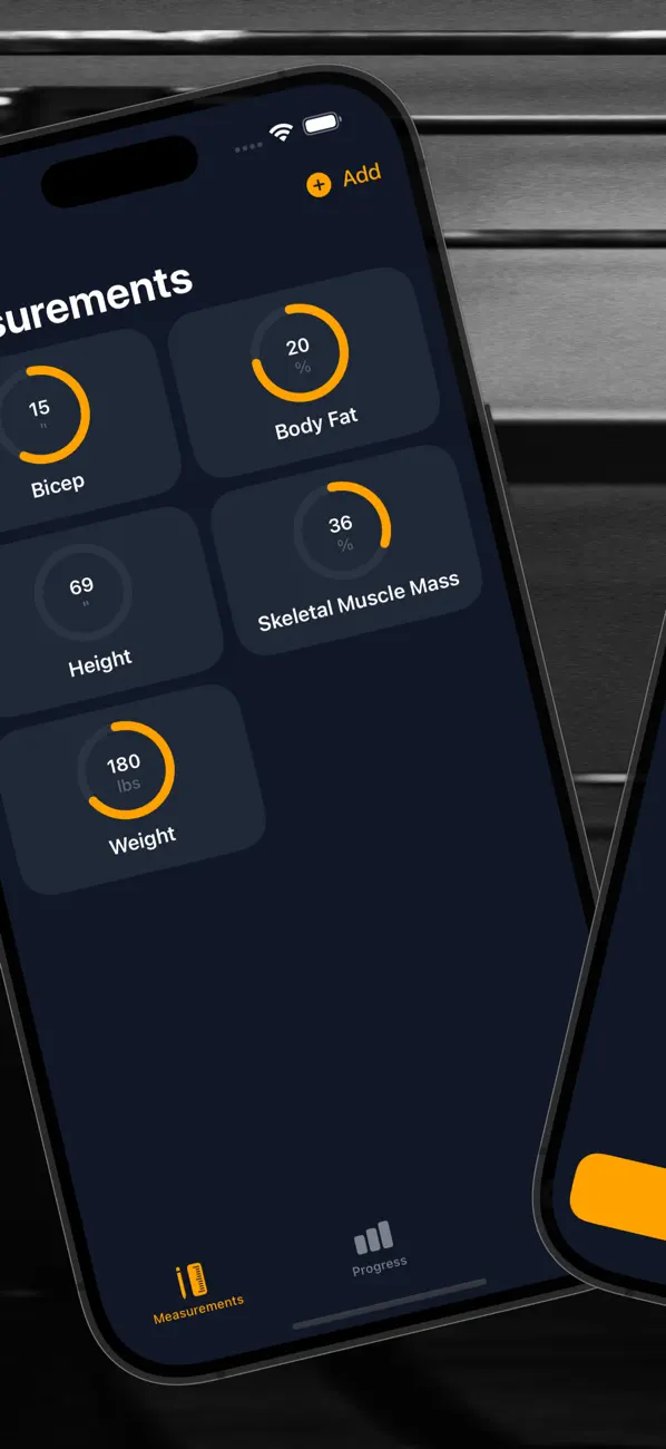 Screenshot #2 pour Body Measurement Logger - BMI