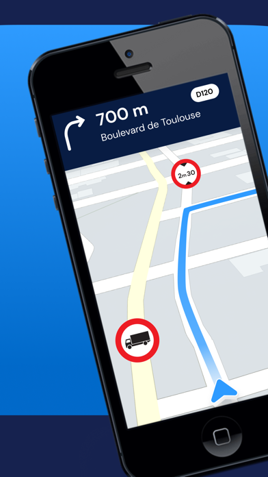 NavXL Truck Navigation Screenshot