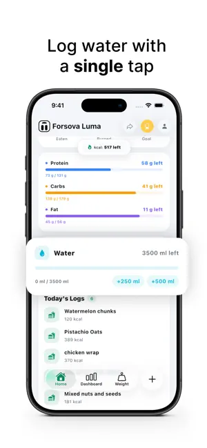 Forsova Luma: Calorie Tracker screenshot 2