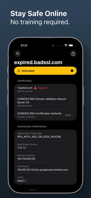 TLS Inspector screenshot 4