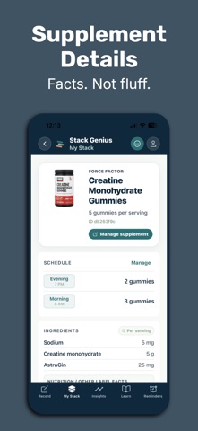 Stack Genius iPhone screenshot