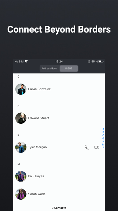 INGOS Phone Screenshot