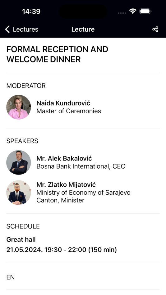 #5. Sarajevo Business Forum (iOS) 由: App Impact