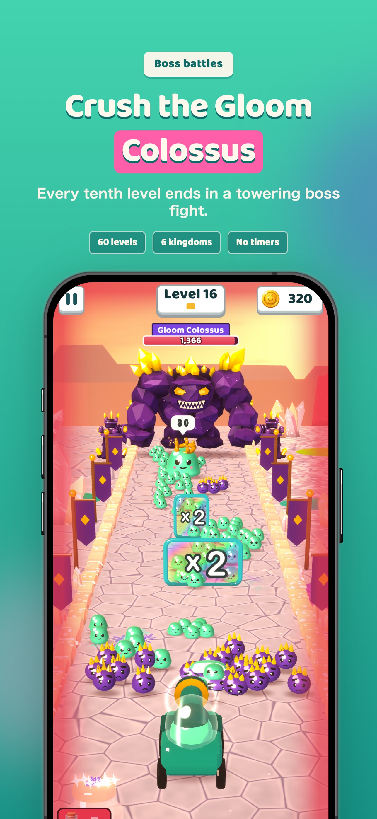 Screenshot 3 of Gloopstorm: Slime Crowd Battle