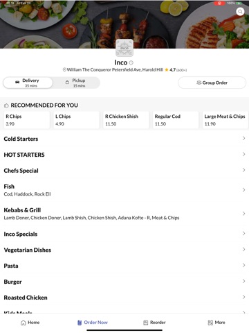 Inco iPad screenshot