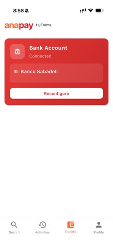 anapay - nearby payment iPhone screenshot