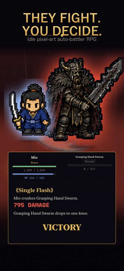 #9. Riftly: Idle Pixel Dungeon (iOS) By: Kyohei Hakka