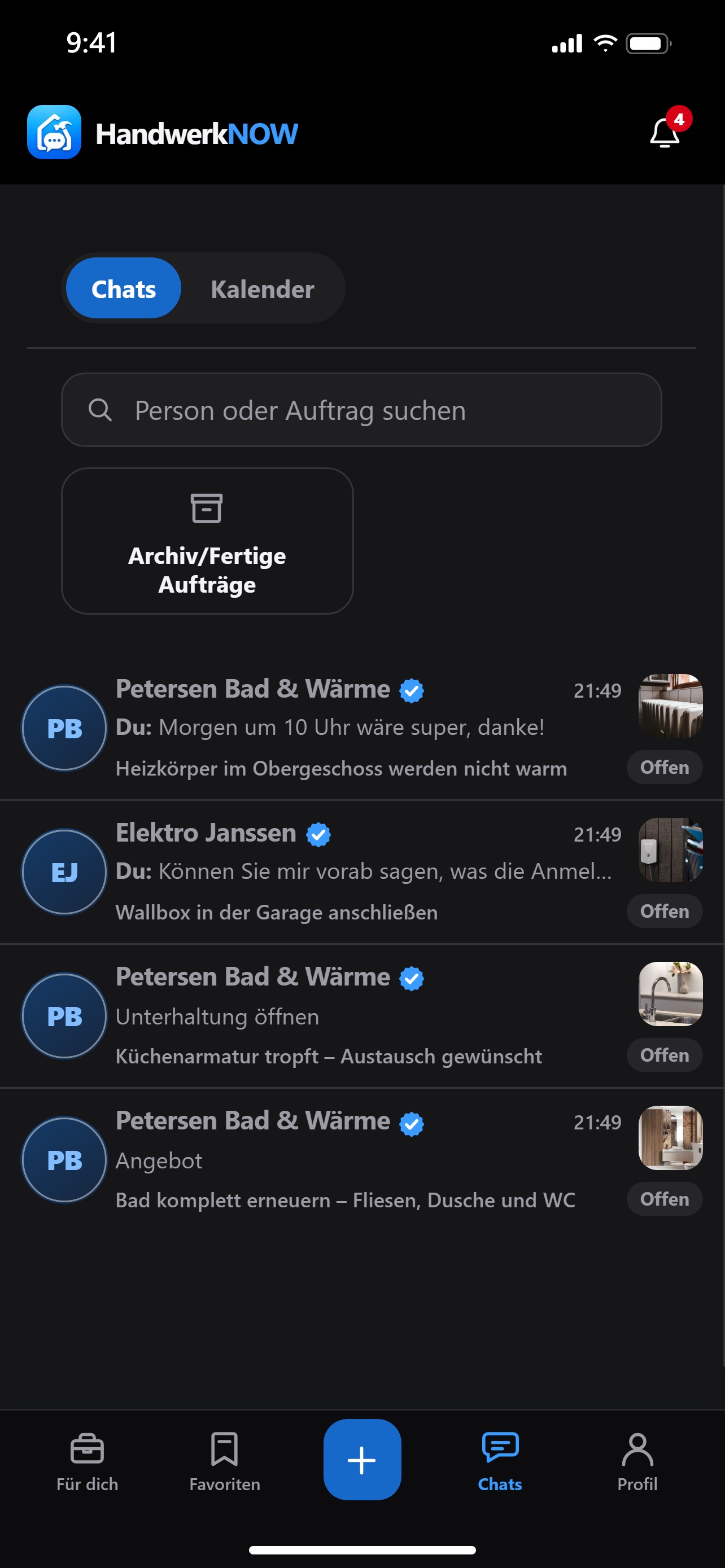 Screenshot 6 of HandwerkNOW