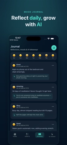 BloomHabit: AI Habit Tracker Screenshot 4 of 5