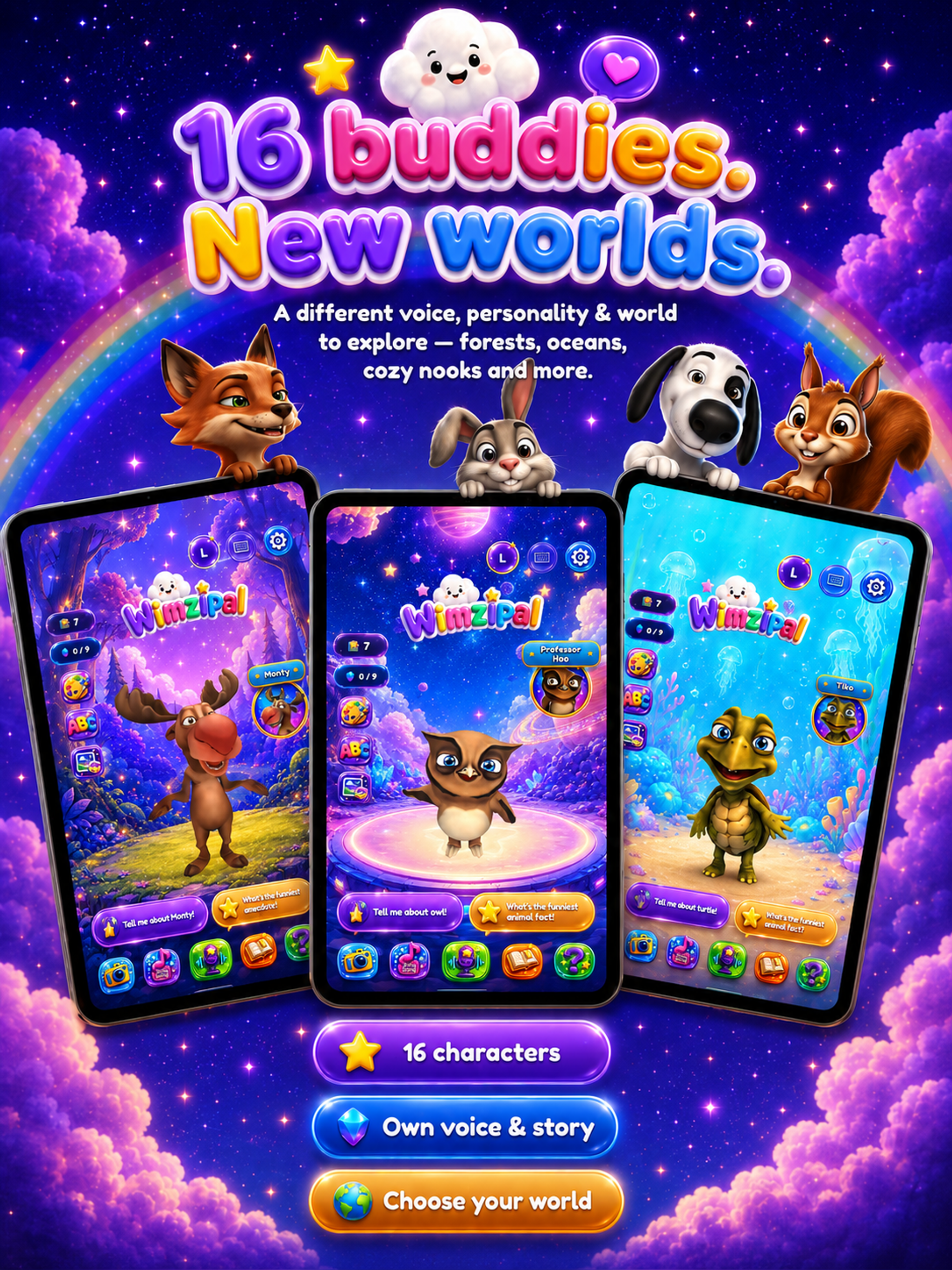 WimziPal: AI Friends for Kids screenshot 11