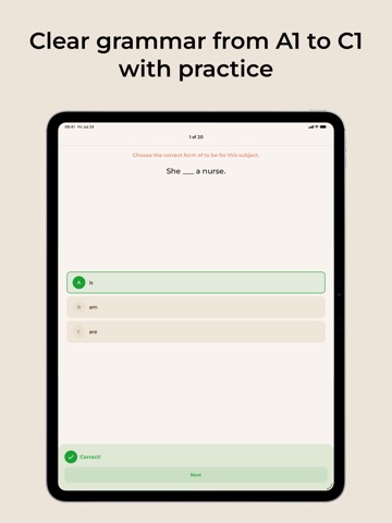 Lexa: Learn English Vocabulary iPad screenshot