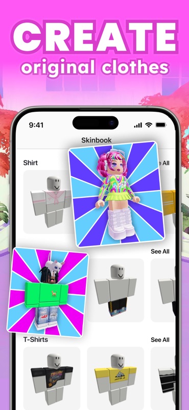 Skins & Avatars Clothes Maker screenshot 6