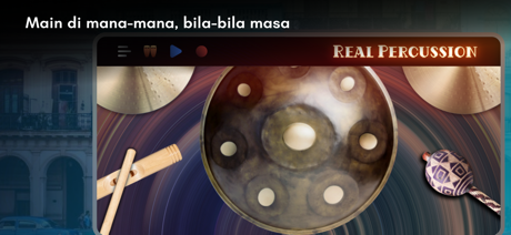 Real Percussion: alat muzik screenshot 2