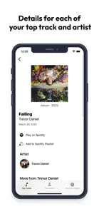 Statistics for Spotify Music screenshot #3 for iPhone