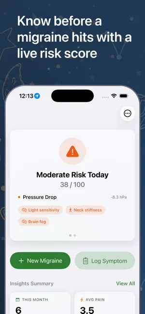 Migranaut: Migraine & Headache screenshot 1