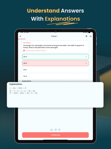 HSPT Practice Test 2026 iPad screenshot