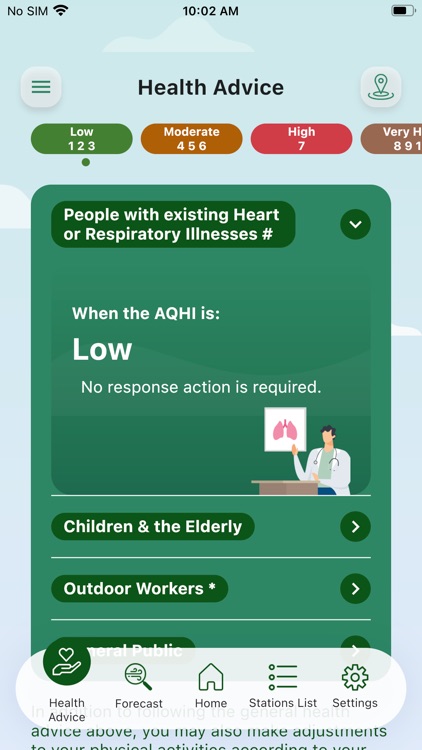 HK AQHI 香港空氣質素健康指數 screenshot-5