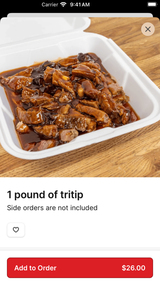 Dad's BBQ iPhone screenshot 3 - Food & Drink app