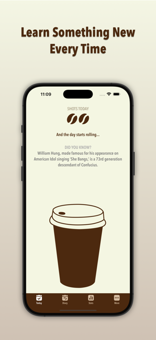 Endless Coffee Shots: Tracker Screenshot 6 of 9
