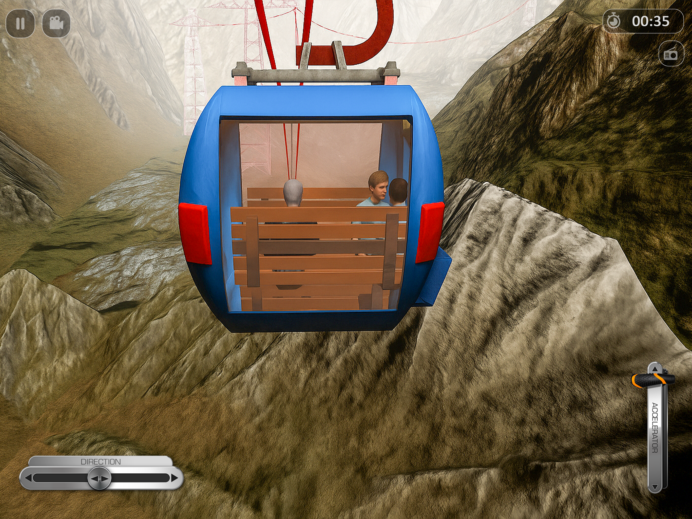 Chairlift Simulator Tourist 3D