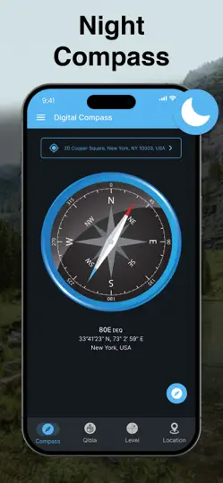 Compass App - Qibla Finder iPhone Ekran Görüntüsü 6