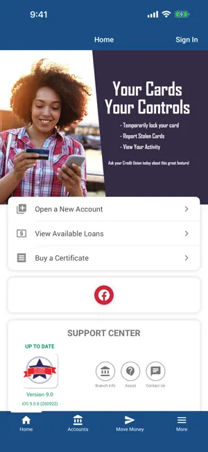 VCCEFCU Mobile screenshot 1
