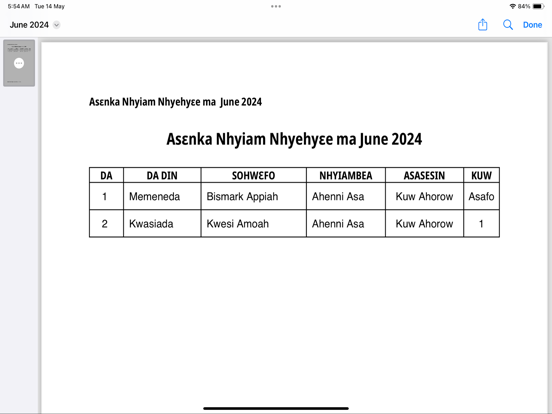 Screenshot #4 pour Ministry Schedule