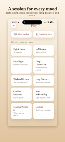 Between Us: Couples Card Game Screenshot 2 of 6