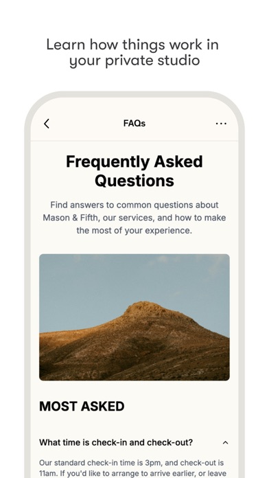 Mason and Fifth iPhone screenshot 6 - Travel app