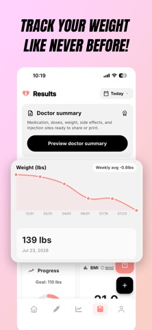 ShotAgain: GLP-1 All-in-1 App iPhone screenshot