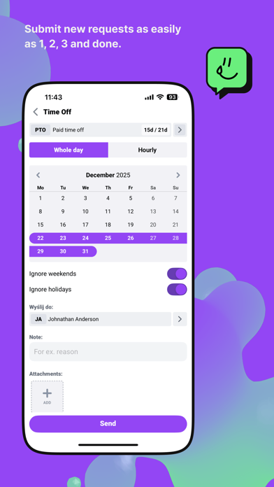 Unrubble: your work life iPhone screenshot 8 - Productivity app