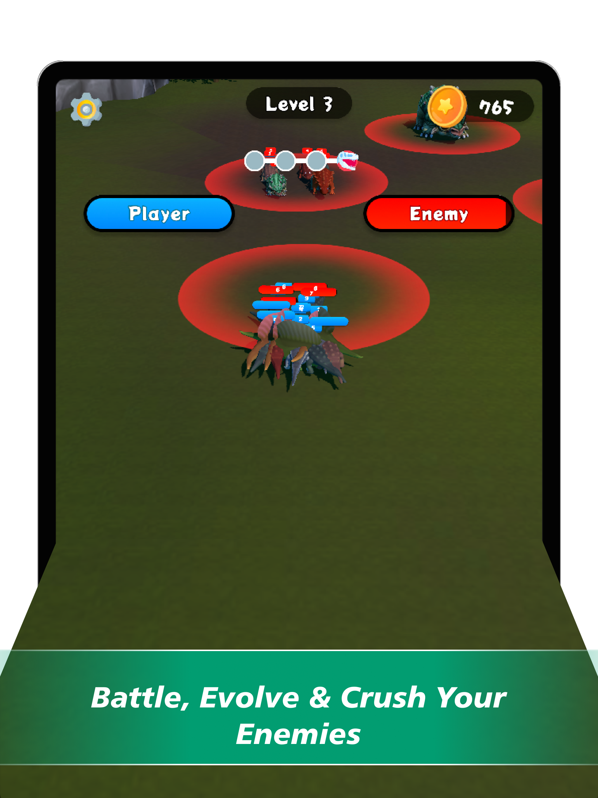 Dino Clash: Escape Run