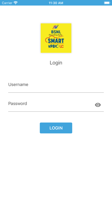 BSNL vPBXUC Screenshot