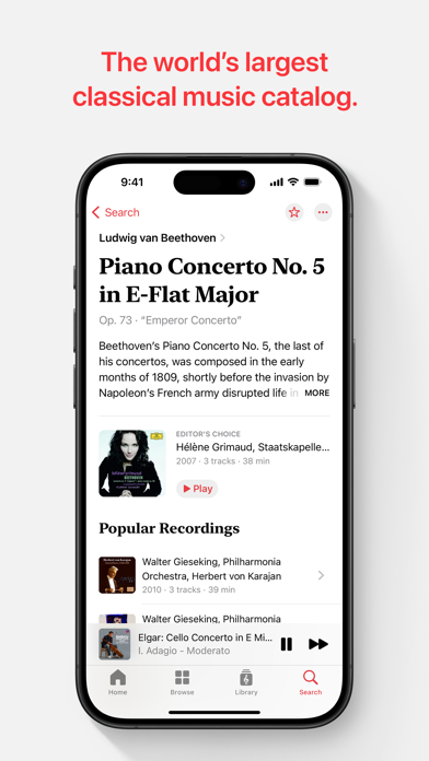 Apple Music Classical Screenshot 2 - AppWisp.com Apple Music Classical Screenshot 2 - AppWisp.com