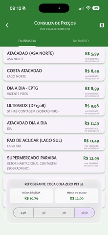 Suas Compras のスクリーンショット