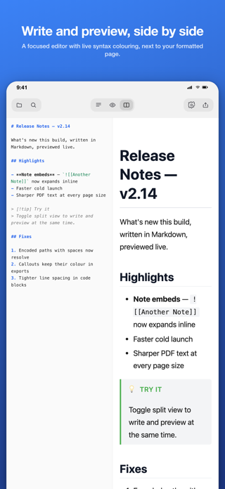Markdown to PDF: Pro Editor Screenshot 3 of 10