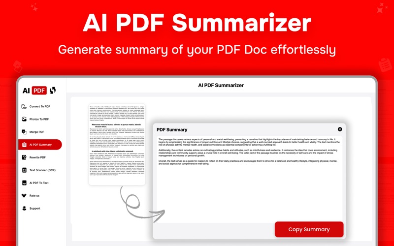 PDF Converter & Photos to PDF! iPhone screenshot