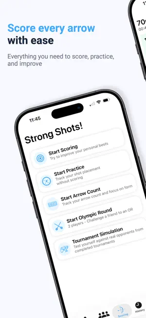 Rise - Archery Scoring Tracker screenshot 1