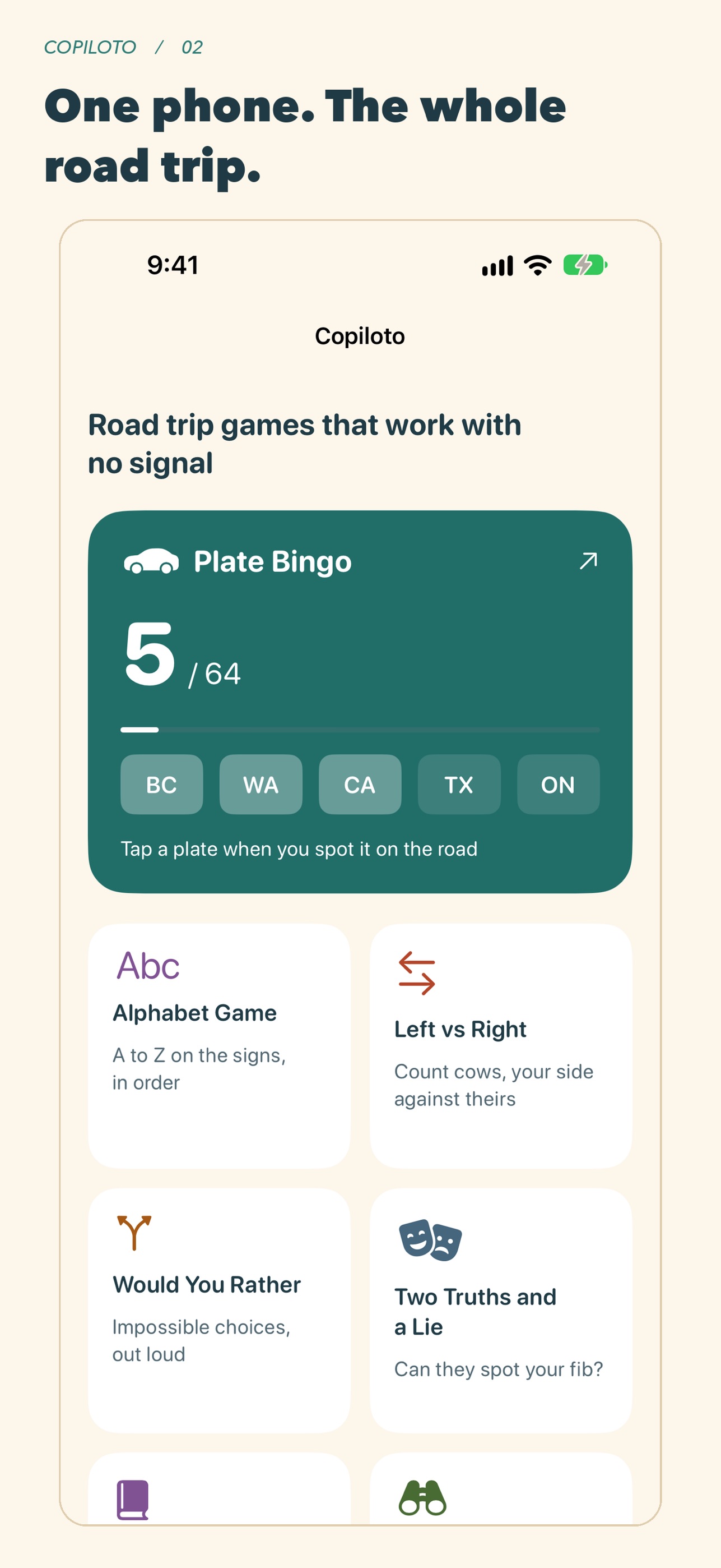 Screenshot 2 of Copiloto: Road Trip Games