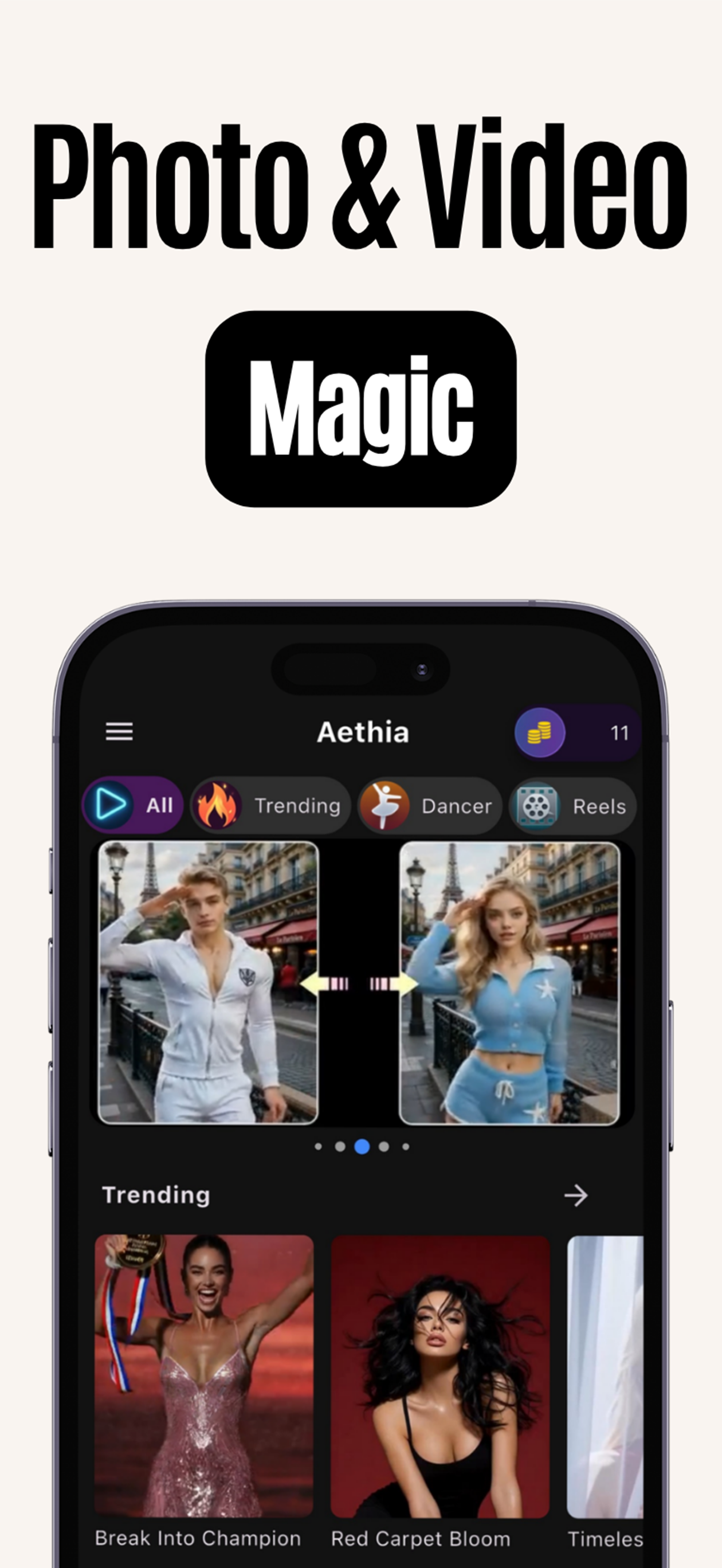 Aethia AI Photo & Video Editor
