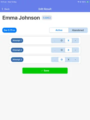 SplitFast Field Events screenshot 2