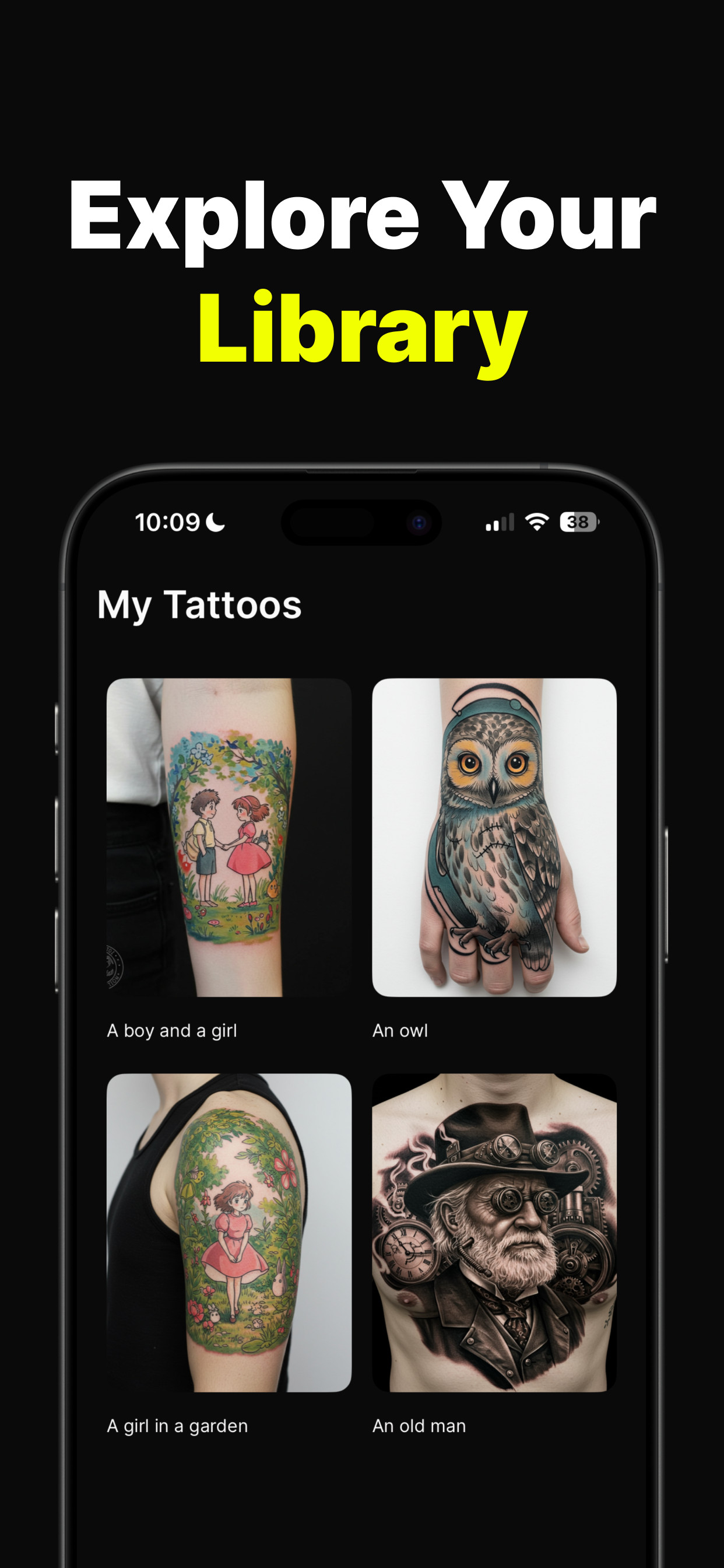 AI Tattoo Generator: Tattooify