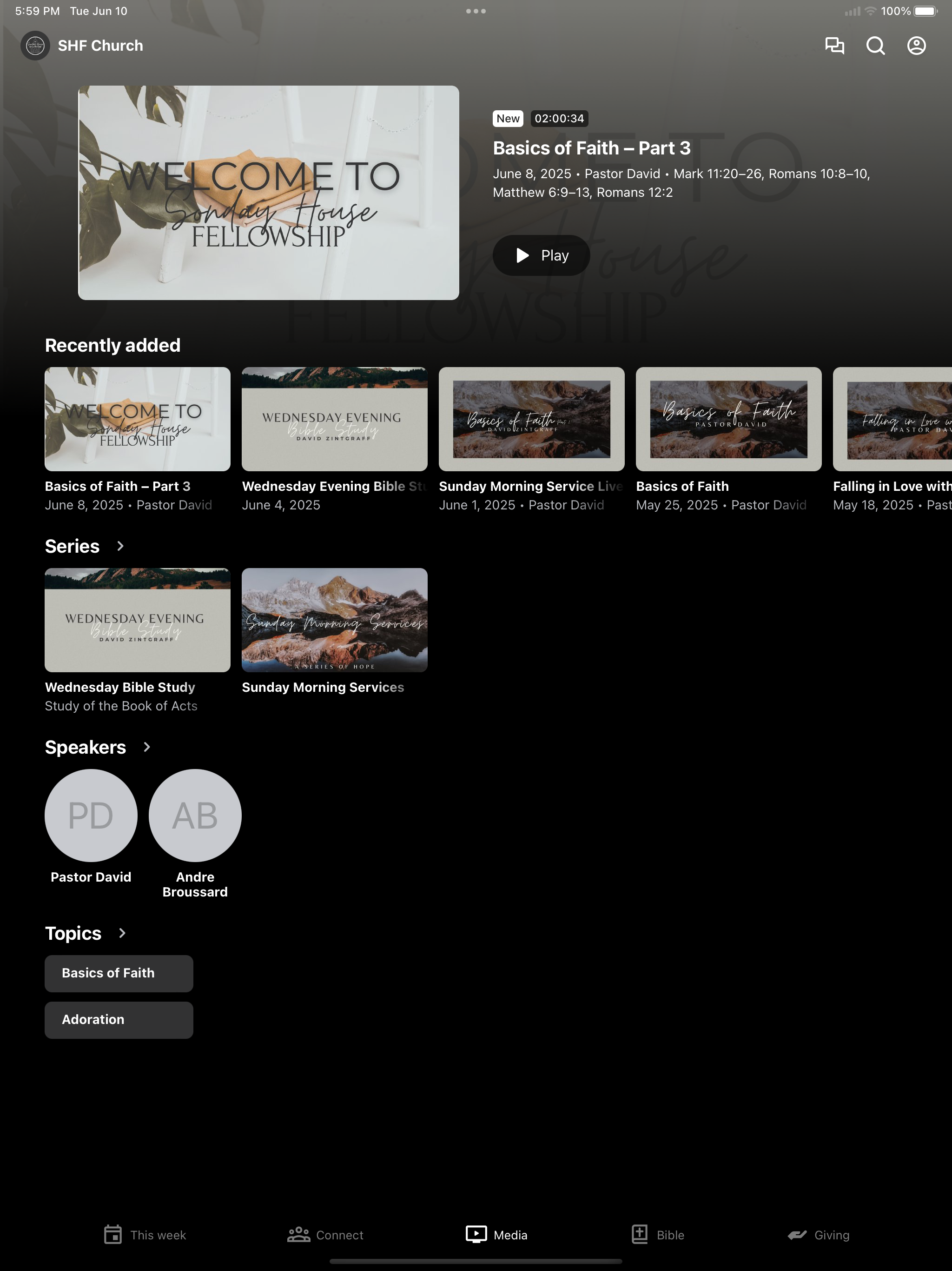 Sonday House Fellowship screenshot 6